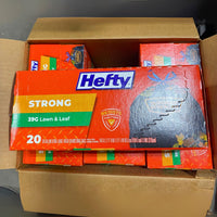 Thumbnail for Hefty Strong 39G Lawn & Leaf 20 39 Gallon Extra Large Trash Drawstring Bags