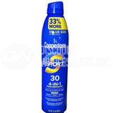 Coppertone Spf#30 Sport 4-In-1 Performance Spray 7.3 oz (90 Pcs Lot)