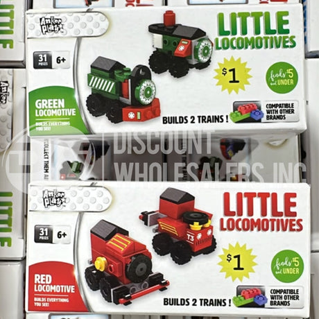 Anker Play Little Locomotives Mix (144 Pcs Lot)