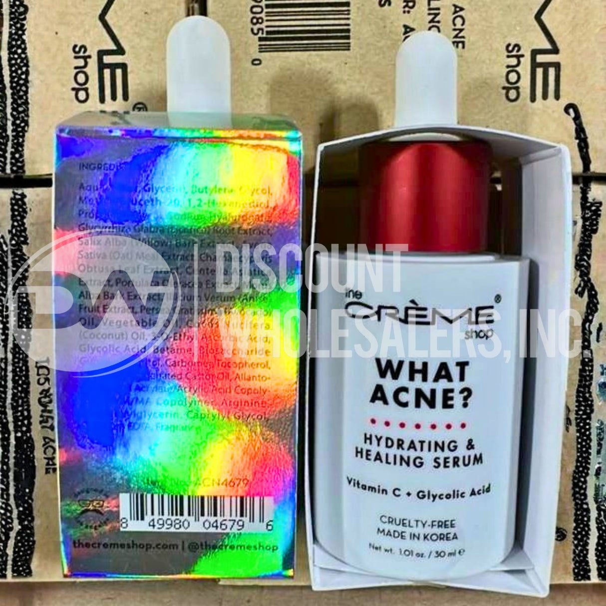 The Crème Shop What Acne? Hydrating Serum 1.01 oz (144 Pcs Lot)