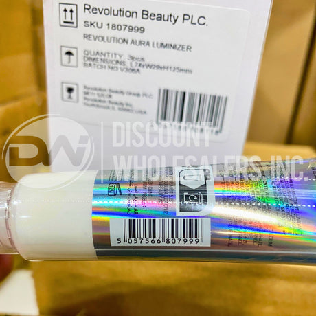 Revolution Beauty Aura Luminizer Face & Body Liquid Illuminator (36 Pcs Lot)