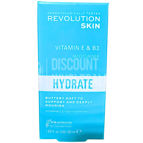 Revolution Skin Vitamin E & B3 Moisturiser Hydrate (72 Pcs Lot)