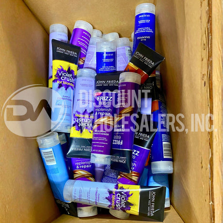 John Frieda Assorted Shampoo and Conditioner 8.3 fl. oz. #08 (50 Pcs Lot)