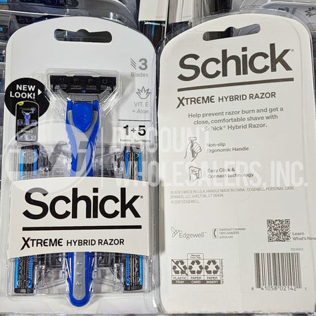 Schick Xtreme Hybrid Razor (620 Pcs Lot)
