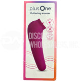 Plus One Fluttering Arouser Vibrator, Waterproof, USB Rechargeable (120 Pcs Lot)