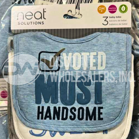 Neat Solutions Baberos para bebé (lote de 144 piezas)