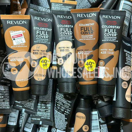 Revlon Colorstay Full Cover Foundation  Matte Assorted Mix 24HRS (500 Pcs Lot)