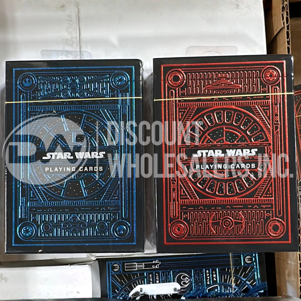 Star Wars Premium Light Side Blue and red  Playing Cards by Theory 11 (70 Pcs Lot)