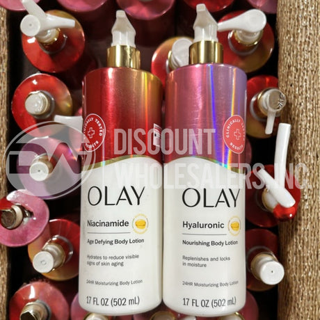Olay Body Lotions Niacinamide And Hyaluronic Mix 17 Fl (50 Pcs Lot)