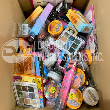 Lottie London Assorted Makeup Collection – Eyeshadows, Liners, Blush, Mascara & More (100 Pcs Lot)