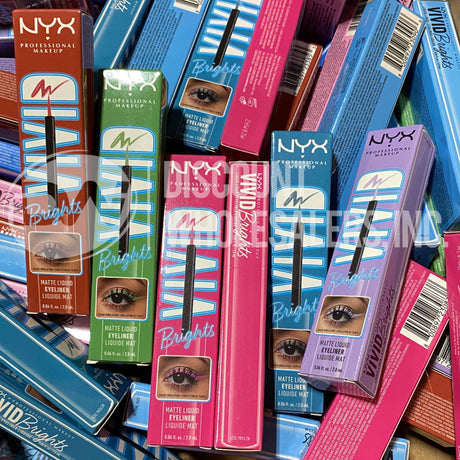 NYX Brights Matte Liquid Eyeliners Different Shades (100 Pcs Lot)