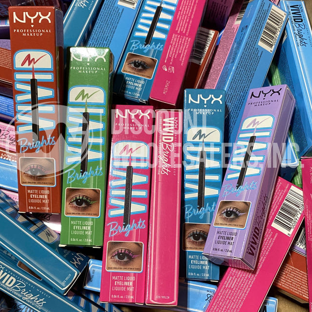 NYX Brights Matte Liquid Eyeliners Different Shades (100 Pcs Lot)