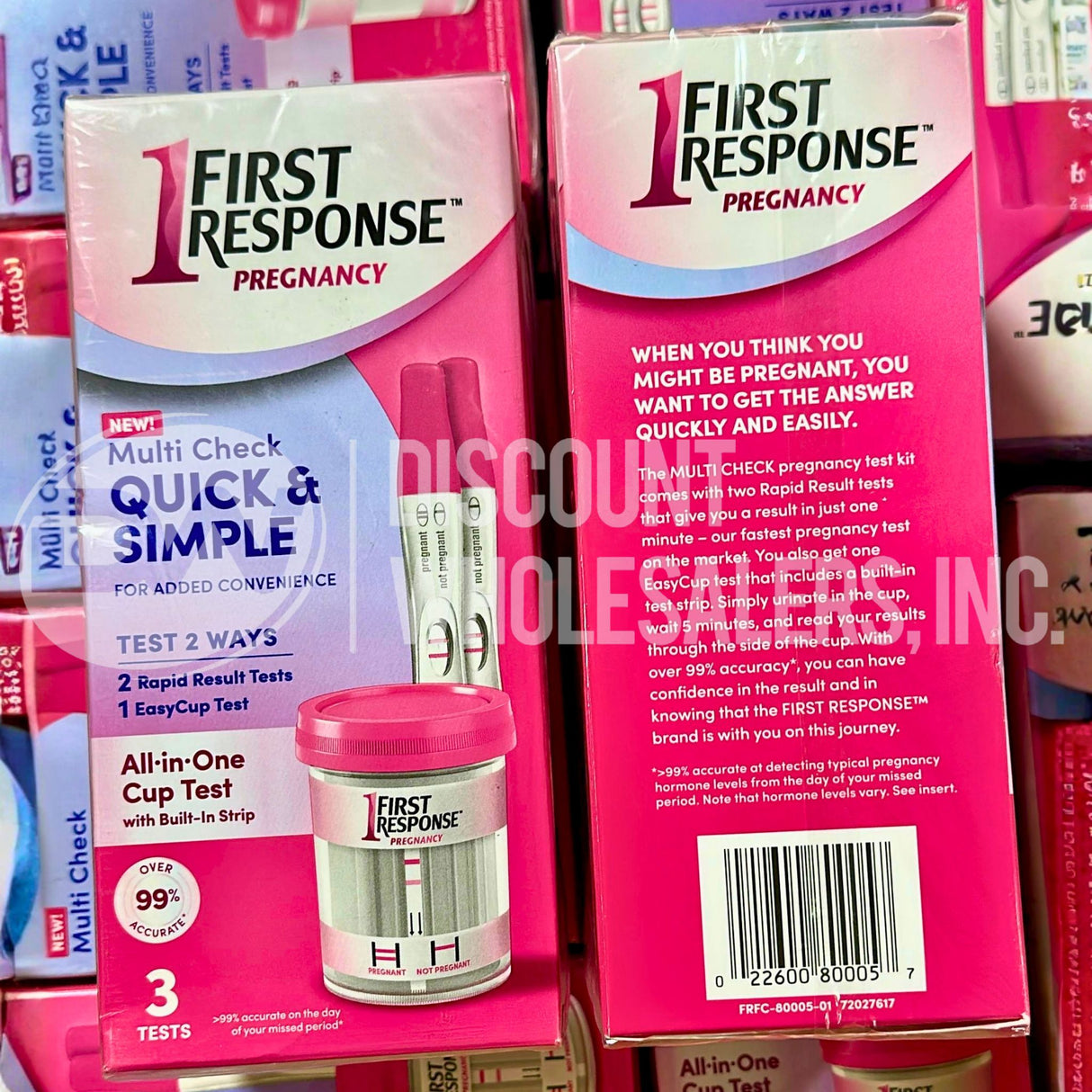 First Response Multi Check Quick & Simple Pregnancy Test Kits (76 Pcs Lot)