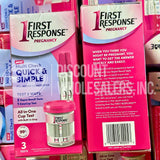 First Response Multi Check Quick & Simple Pregnancy Test Kits (76 Pcs Lot)