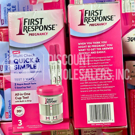 First Response Multi Check Quick & Simple Pregnancy Test Kits (76 Pcs Lot)