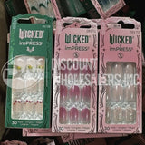 Kiss X Wicked For Good Press On Nails - Limited Edition Assorted (65 Pcs Lot)