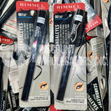 Rimmel Scandaleyes Micro Eyeliner And Thick & Thin 001 Black Waterproof Mix (143 Pcs Lot)