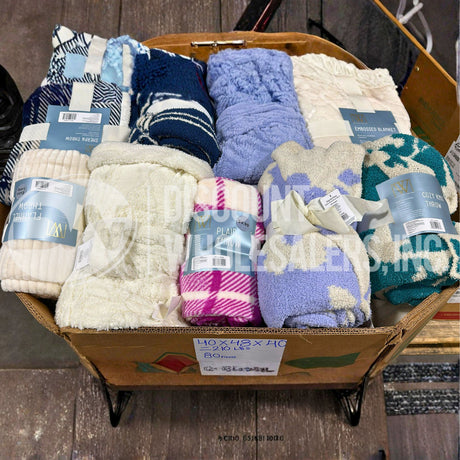 Throw Assorted Different Sizes #2 (80 Pcs Per Pallet)