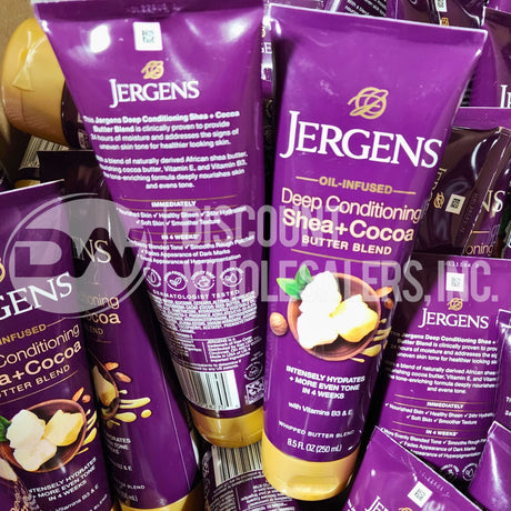 Jergens Shea Cocoa Whipped Body Butter Lotion 8.5 Oz (55 Pcs Lot)