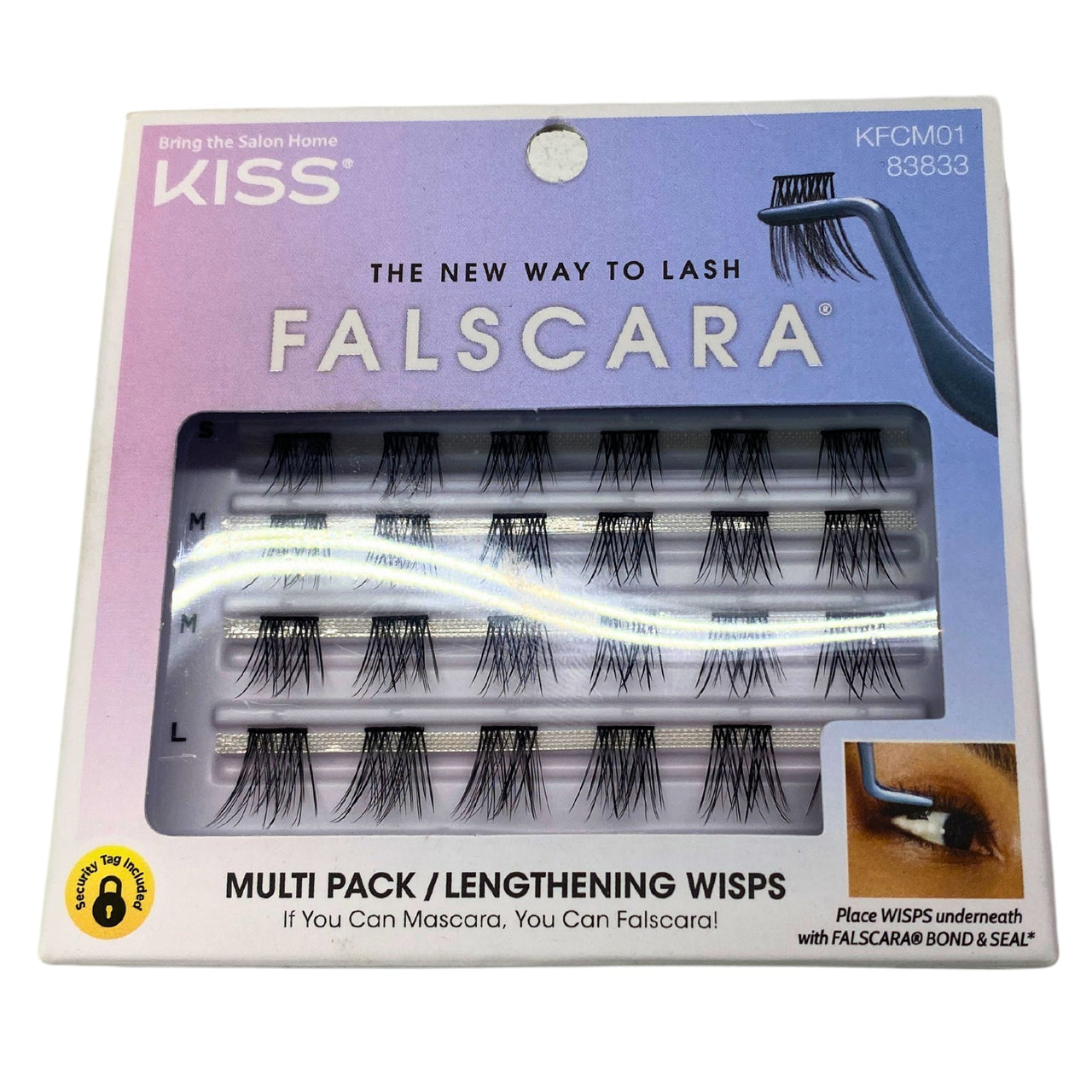 Kiss The New Way To Lash Falscara Multi Pack/Lengthening Wisps (100 Pcs Lot)