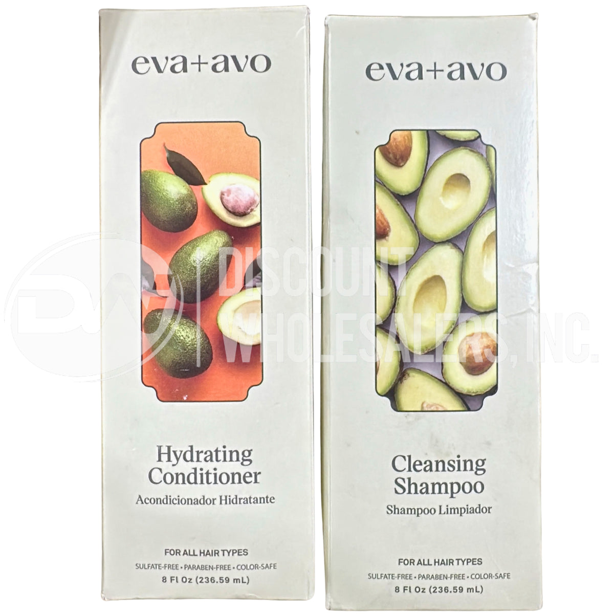 Eva+Avo Assorted, Shampoo, Conditioner, Oil, And Leave-In Cream Different Sizes (100 Pcs Lot)