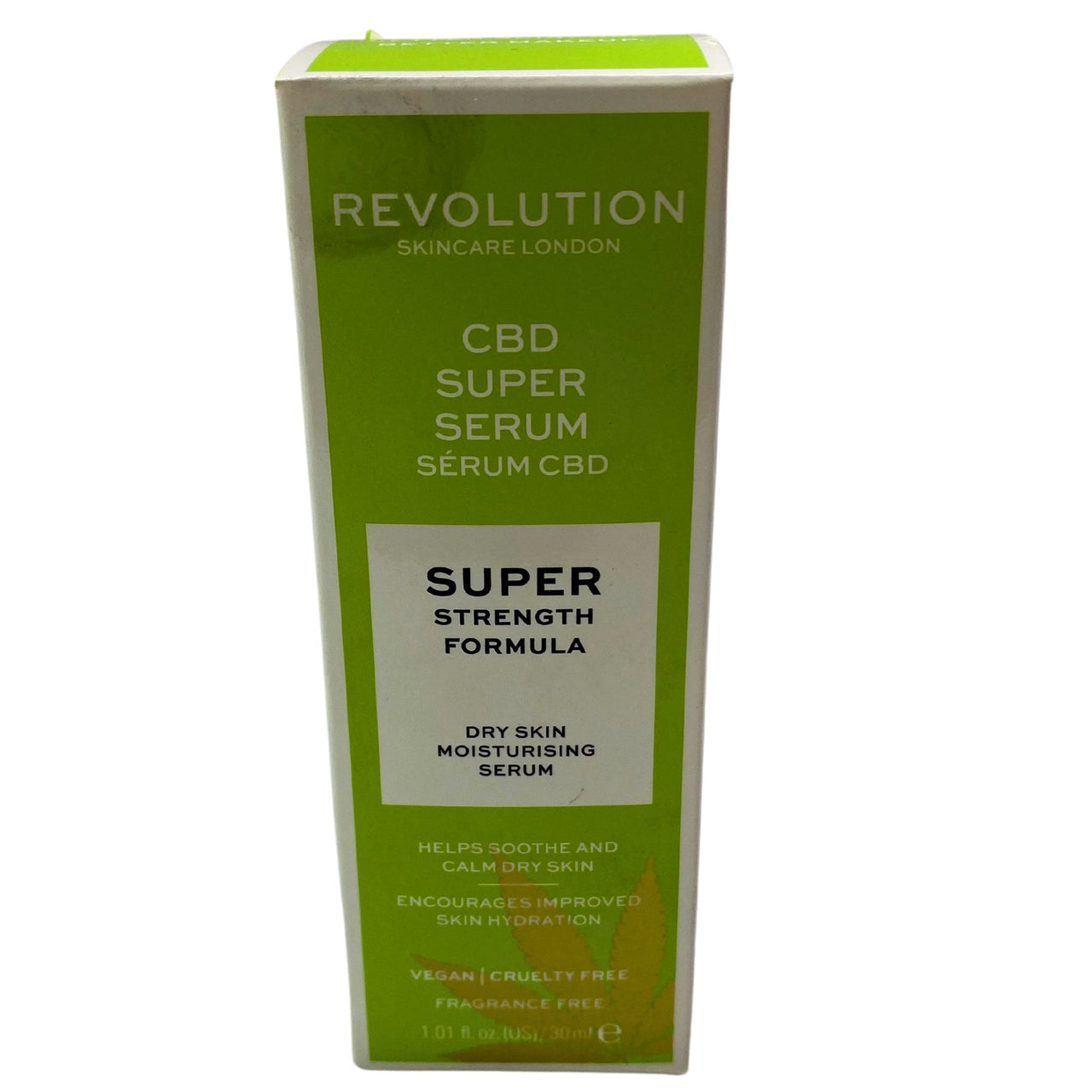 CBD Super Serum Formula Dry Skin Moisturising Serum 1.01 FL OZ 