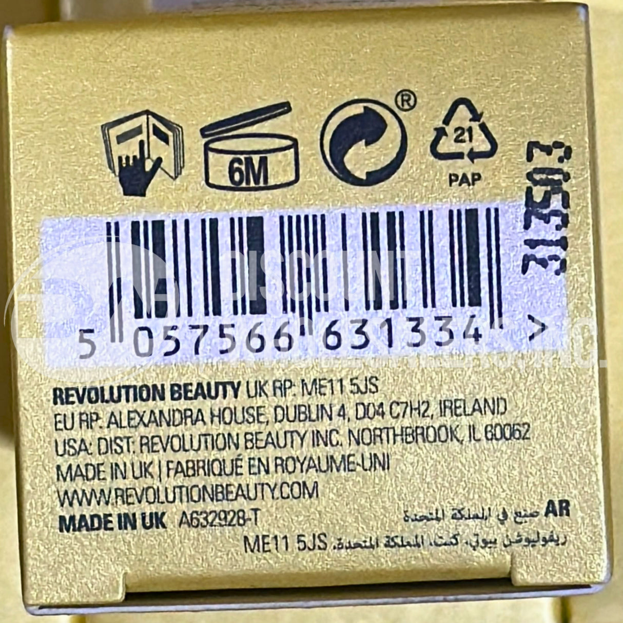 Revolution Sali Hughes Ring Light Creamy Illuminating Eye Balm 0.50 Fl (60 Pcs Lot)