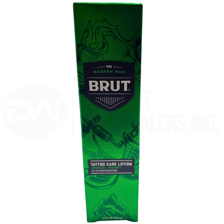 The Modern Man Brut Tattoo Care Lotion Enhances + Restores 24HR Moisturization 3.5OZ - (50 Pcs Lot)