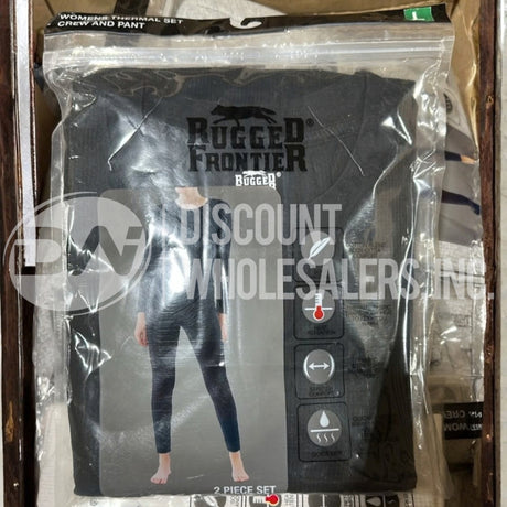 Conjunto térmico Rugged Frontier para hombre y mujer, mezcla de colores y tallas diferentes (lote de 60 piezas)