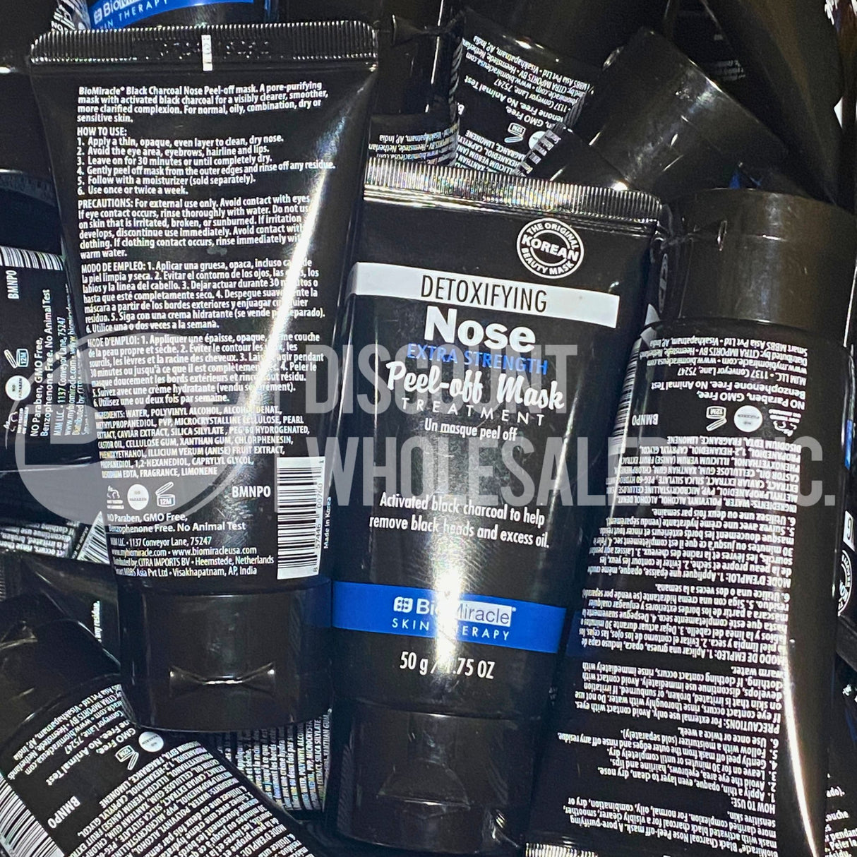 BioMiracle Extra Strength Nose Peel Off Mask Treatment 1.75 Oz (95 Pcs Lot)