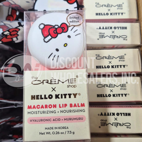 The Creme Shop Macaron Lip Balm Christmas Hyaluronic Acid-Murumuru 0.26 oz (100 Pcs Lot)