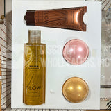 Revolution Glow Bathed In Light Illuminating Gold Body Lotion & Bath Bombs (54 Pcs Lot)