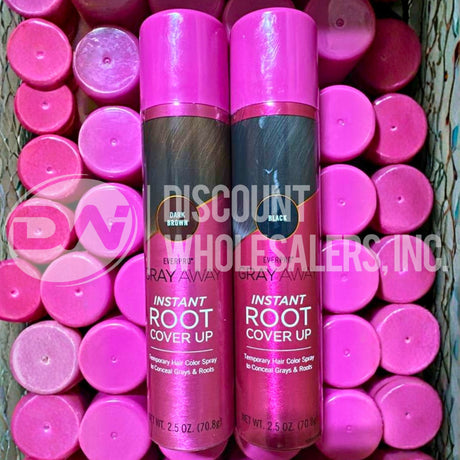 Everpro Gray Away Instant Root Cover Up Hair Color Spray Mix (60 Pcs Lot)