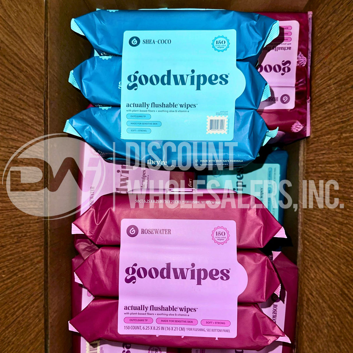 Goodwipes Flushable Wipes Mix 3 Pack (34 Pcs Lot)