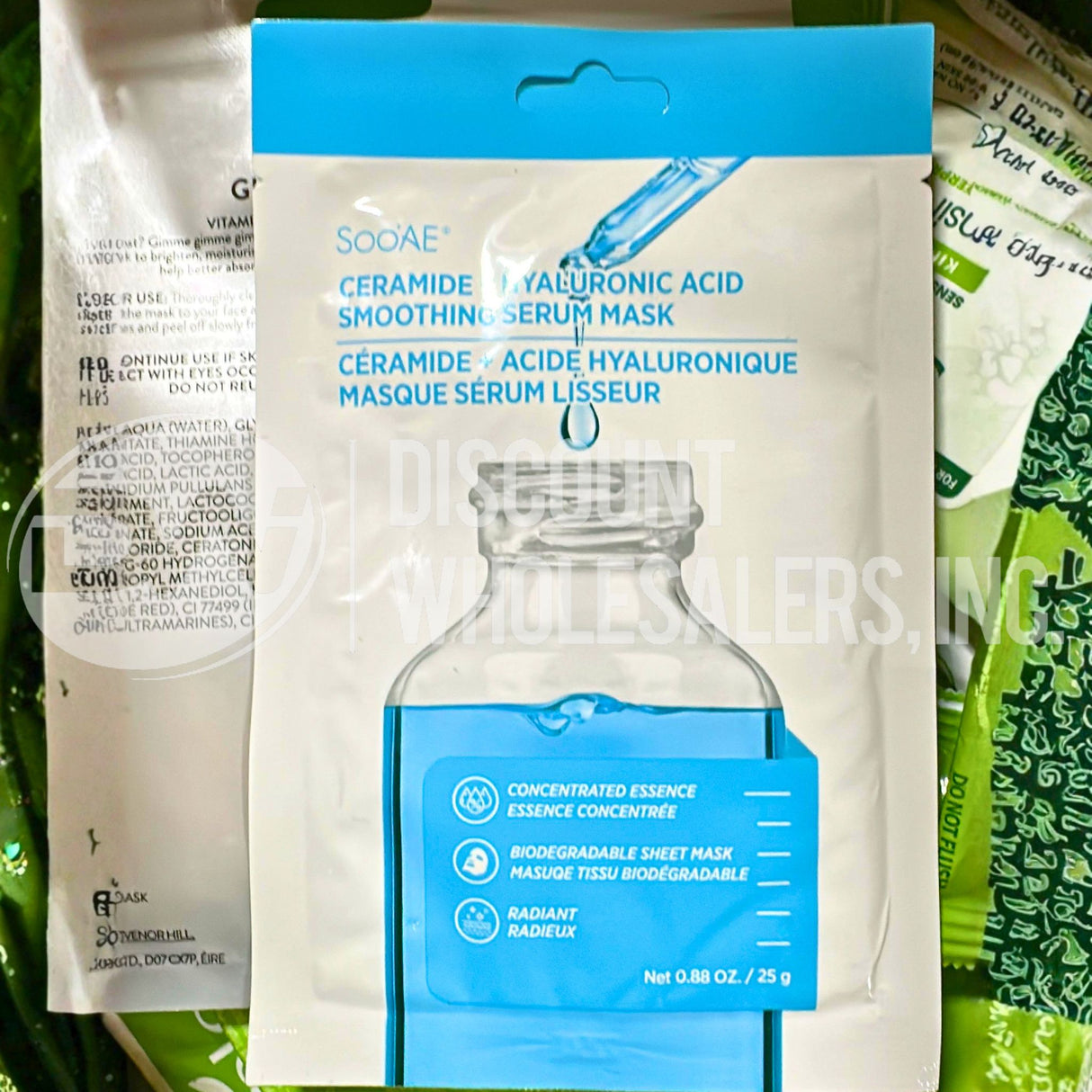 SOO'AE Masks And Simple Cleansing Wipes Mix Different Sizes (130 Pcs Lot)