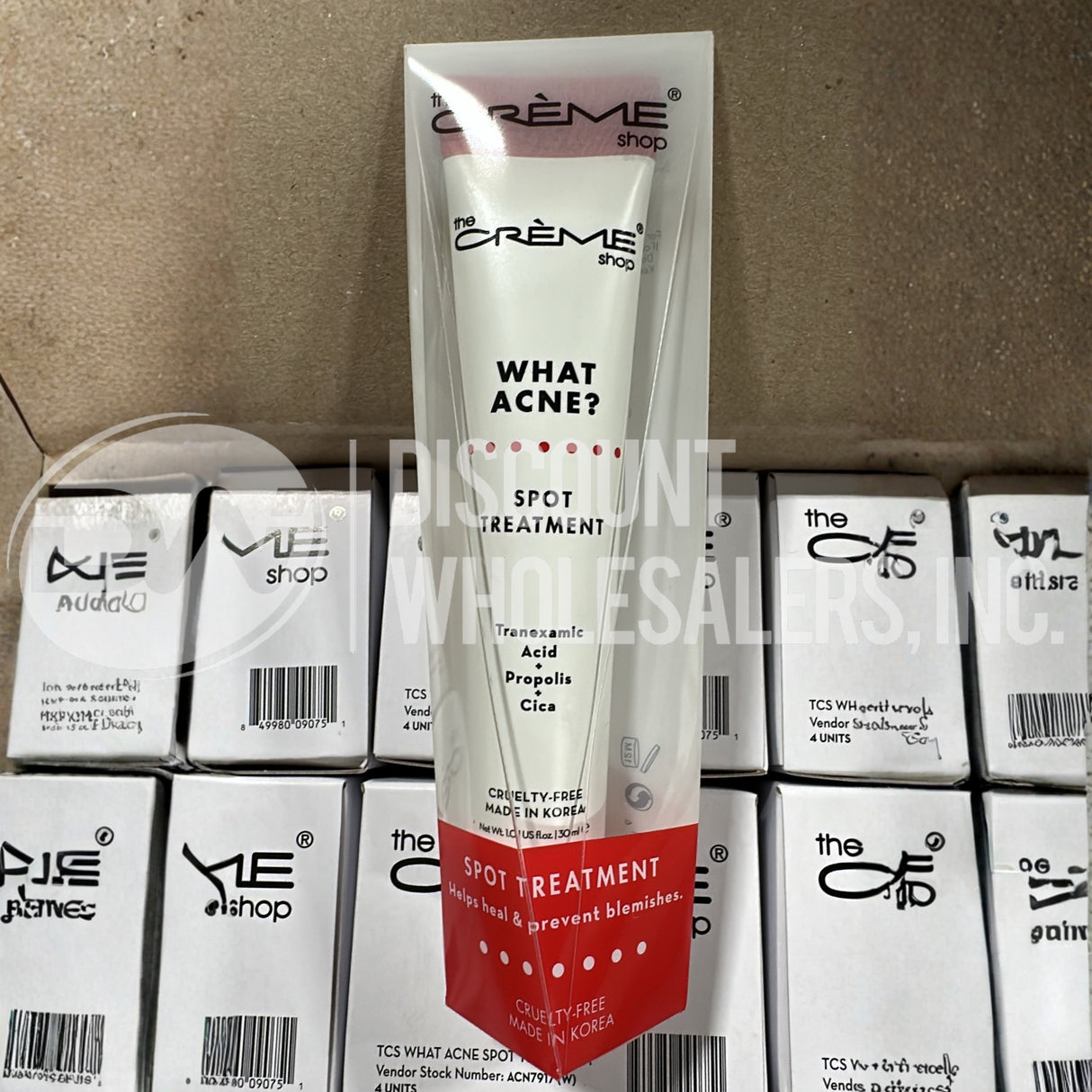 The Creme Shop What Acne Spot Treatment - Tranexamic Acid - 1.01 oz (80 Pcs Lot)