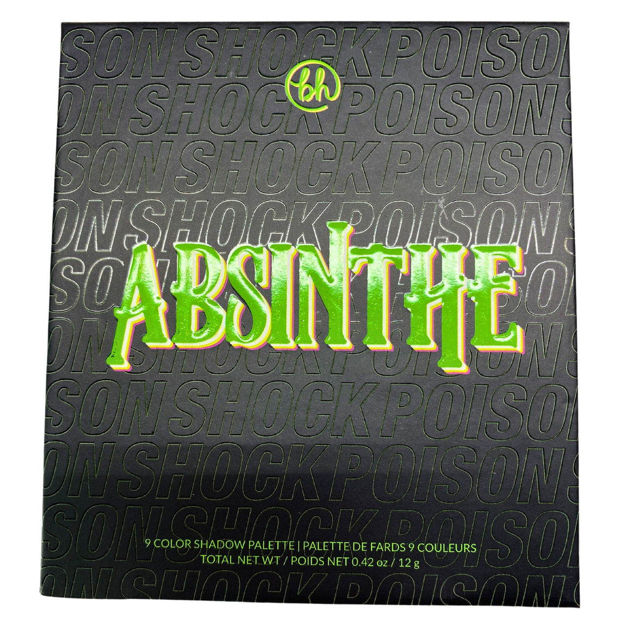 BH Absinthe 9 Color Shadow Palette 0.42 OZ  (35 Pcs Lot) 