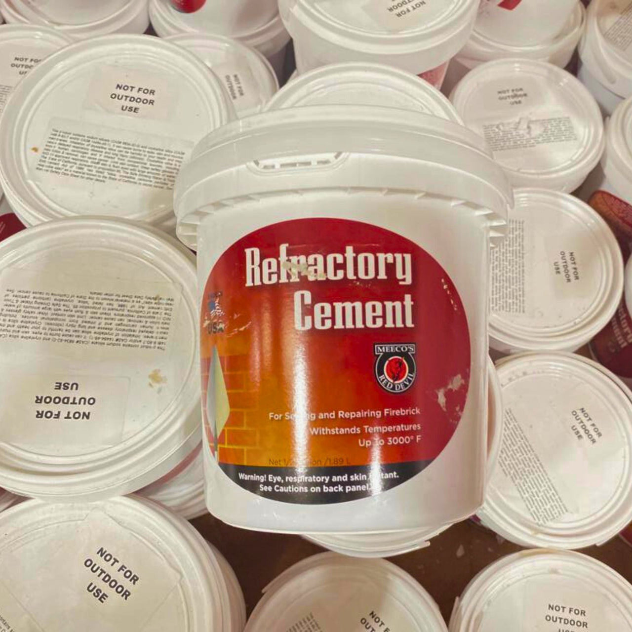 Refractory Cement for Sealing and Repairing Firebrick
