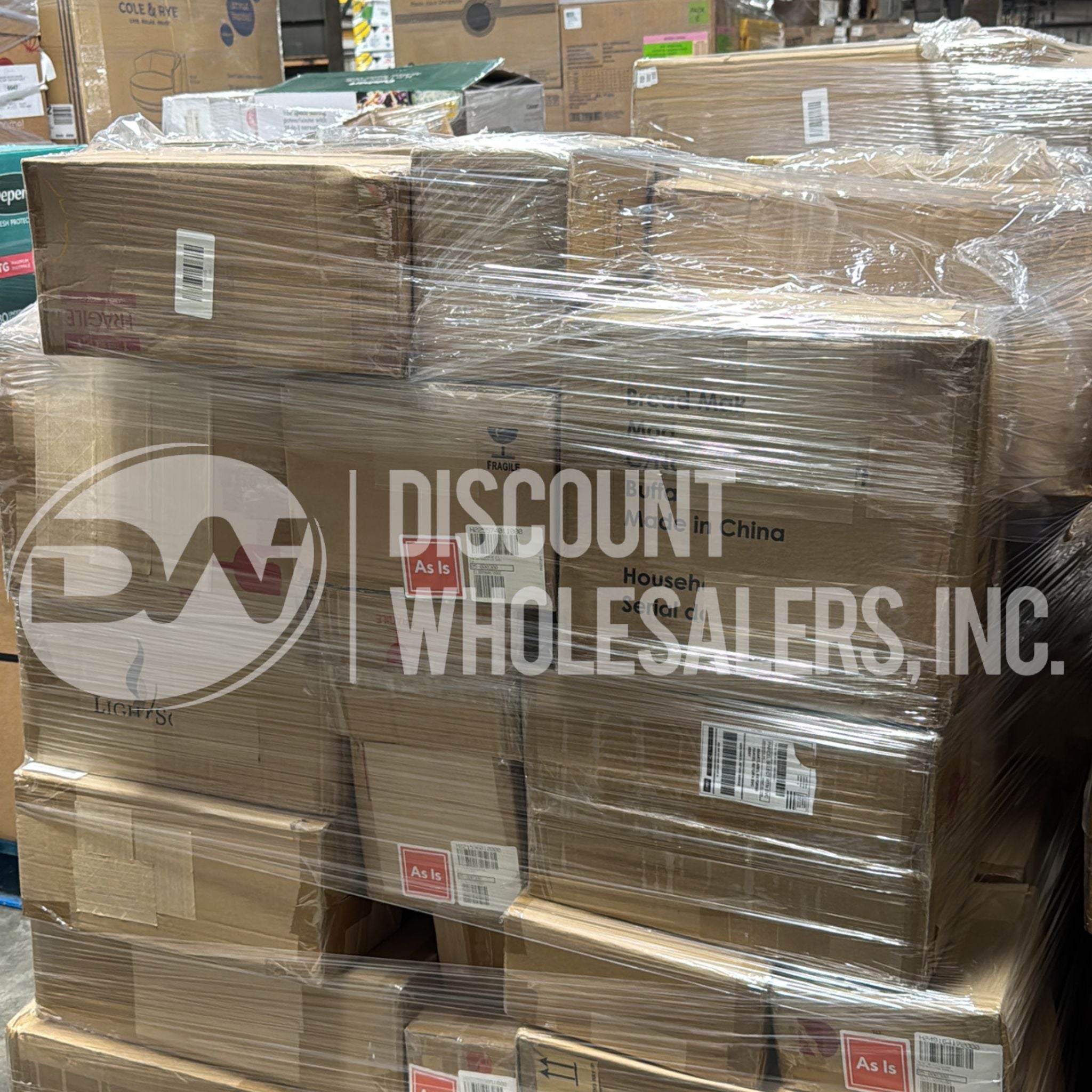 Home Shopping Retail Load Mixed General Merchandise (26 Pallets Per Truck)