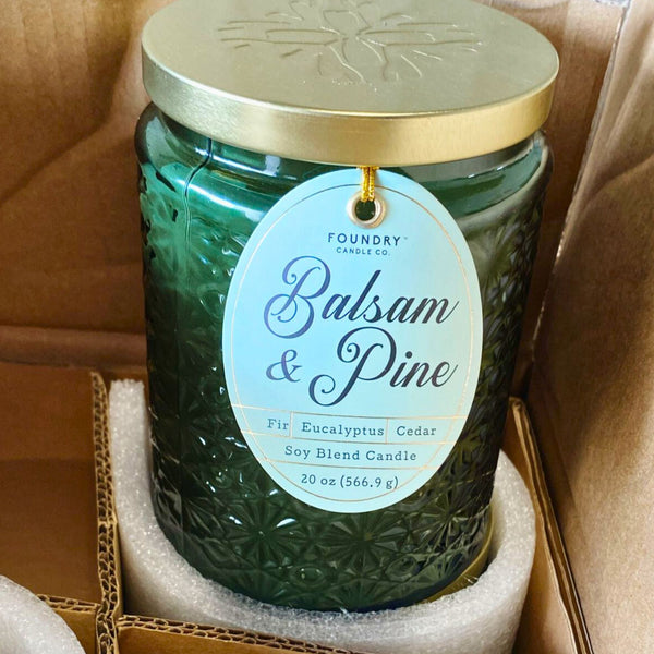 Foundry Candle co Balsam & Pine Candle