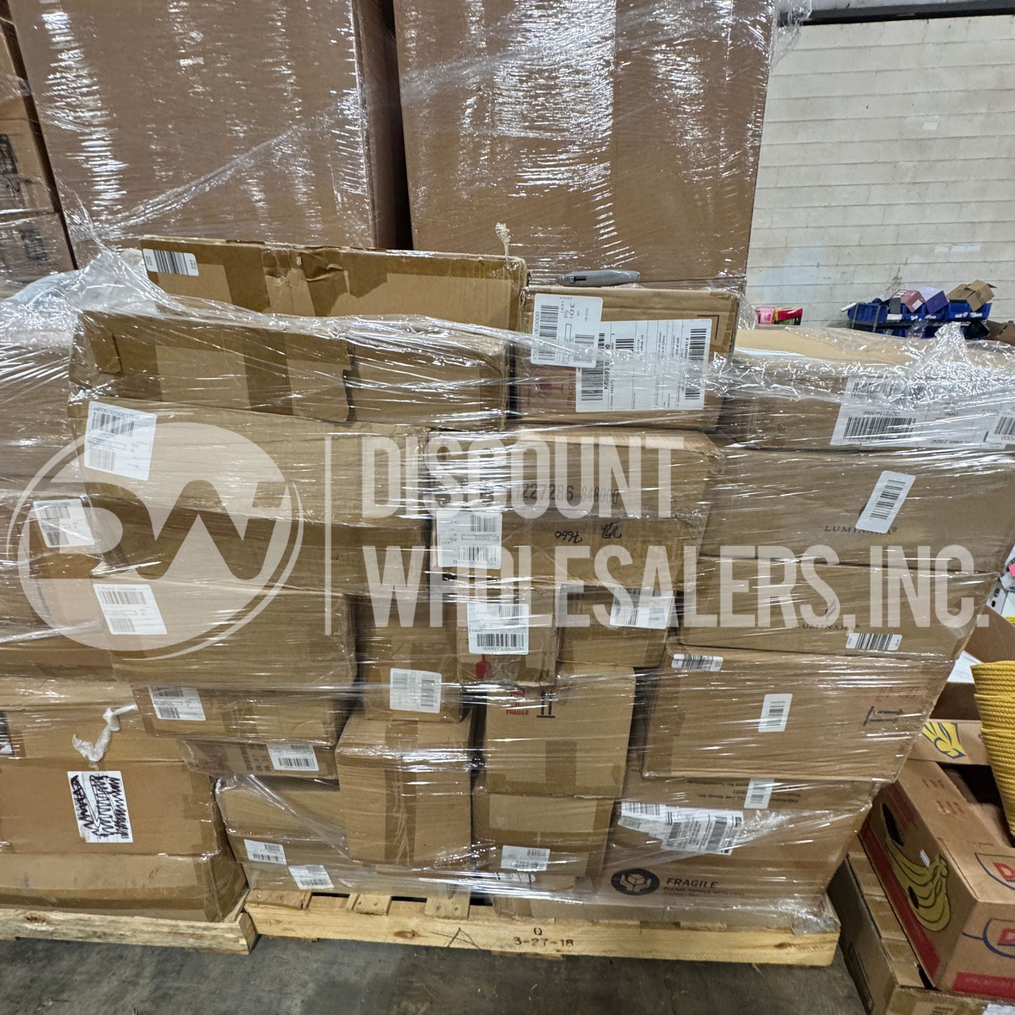 Home Shopping Retail Load Mixed General Merchandise (26 Pallets Per Truck)