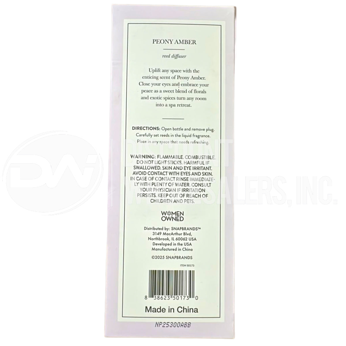 Everybeing Peony Amber Reed Diffuser 3.4 oz Floral Home Fragrance (30 Pcs Lot)