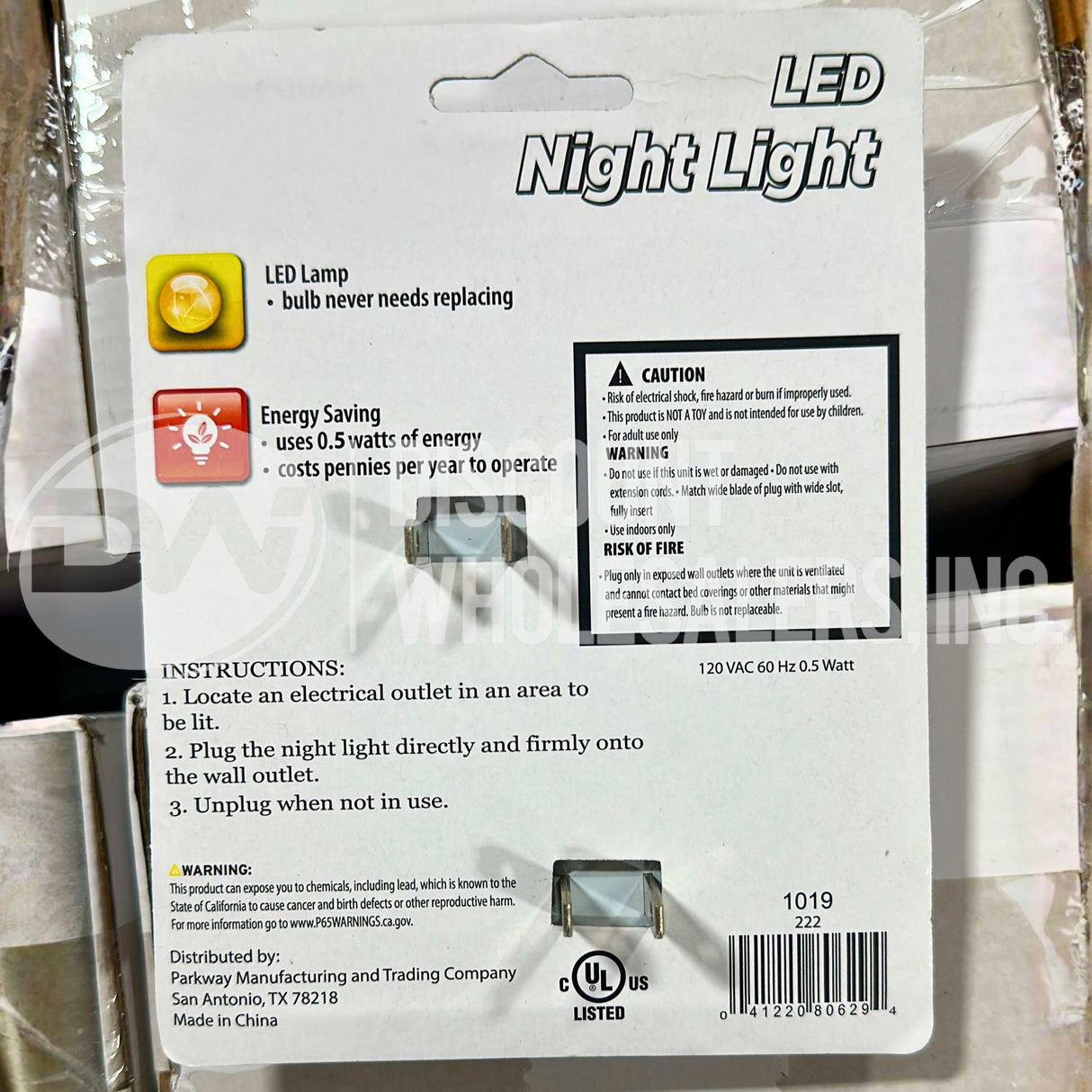 LED Nightlights GTC 0.5 Watts 234484 (140 Pcs Lot)