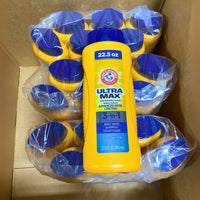 Thumbnail for ARM & HAMMER Ultra Max  3-in-1 Clear Formula Body Wash, Shampoo, Conditioner Cool Water 22.5 FL OZ 