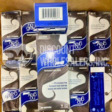 No Gray On The Go Root Touch Up Permanent Hair Color Dark Brown (63 Pcs Lot)