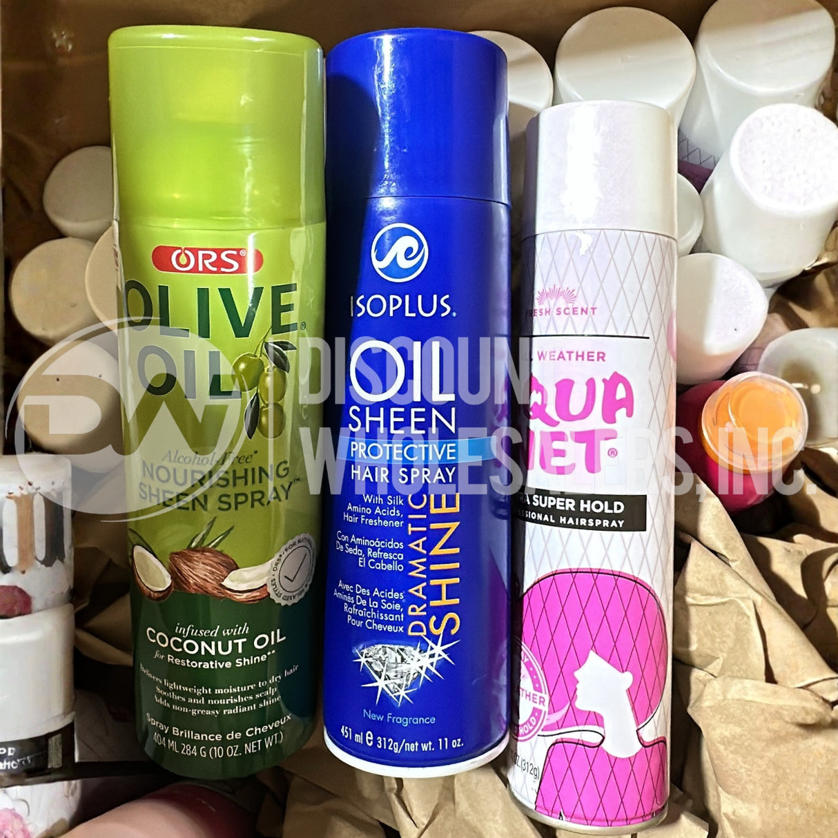 Hair Sprays Assorted Different Sizes (80 Pcs Lot)