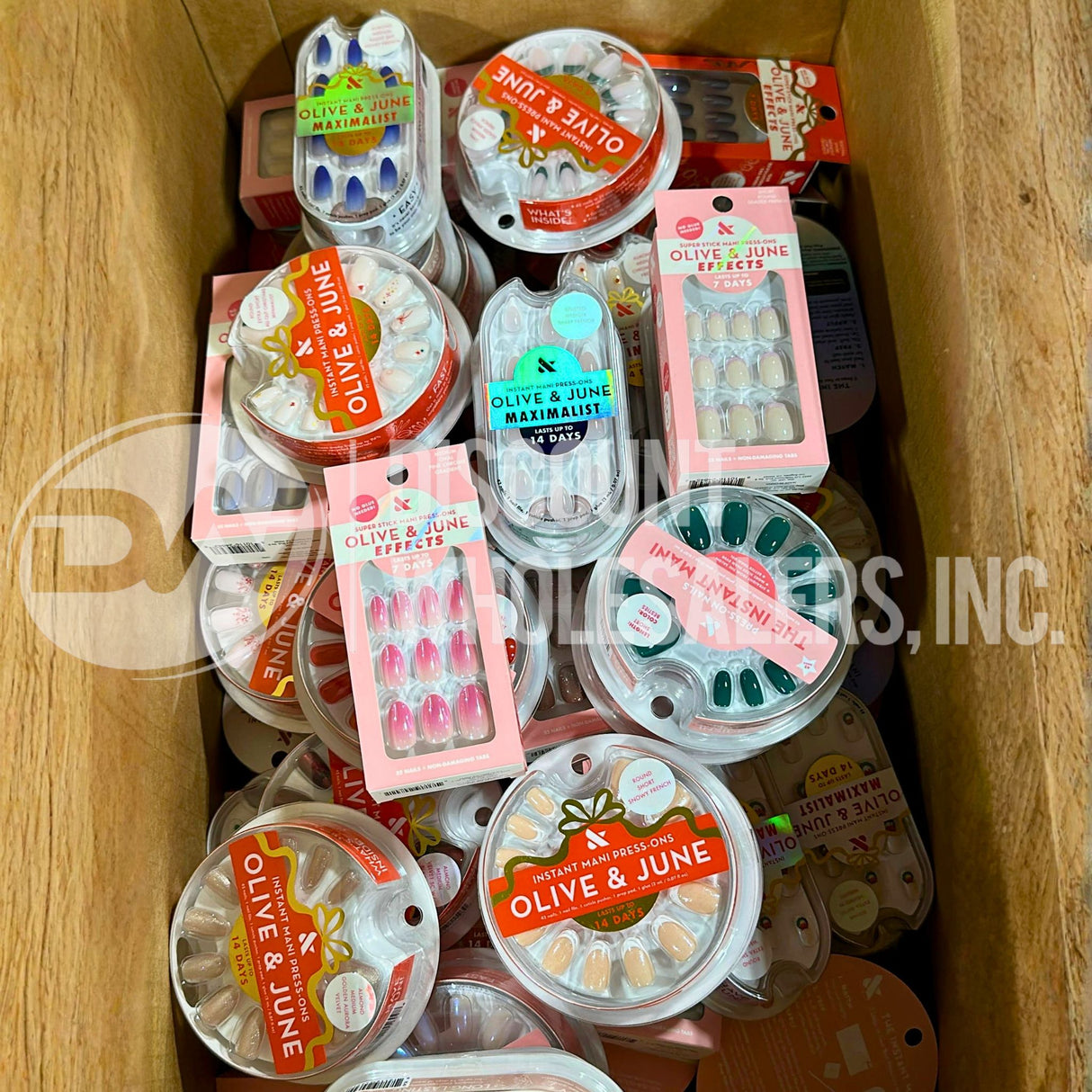 Olive & June The Instant Mani Press-On Nails Assorted Different Sizes (350 Pcs Lot)