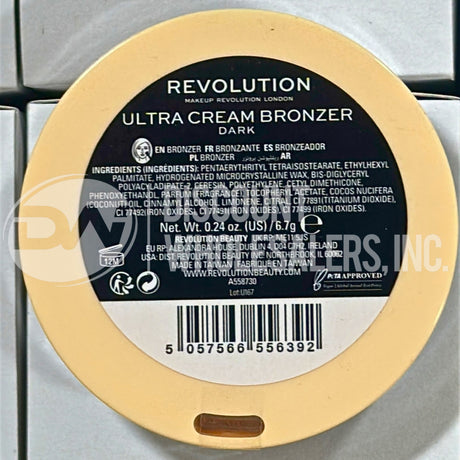 Makeup Revolution Ultra Cream Bronzer Dark (120 Pcs Lot)