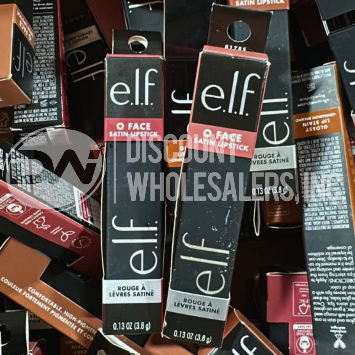 E.l.f Assorted Lipsticks Glossy Lip Stain And Satin (100 Pcs Lot)
