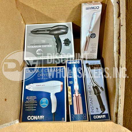 Hair Styling Bundle Mix Different Productos and Sizes (58 Pcs Lot)